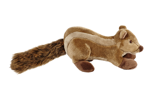 Fluff and Tuff Dog Toy -Peanut Chipmunk