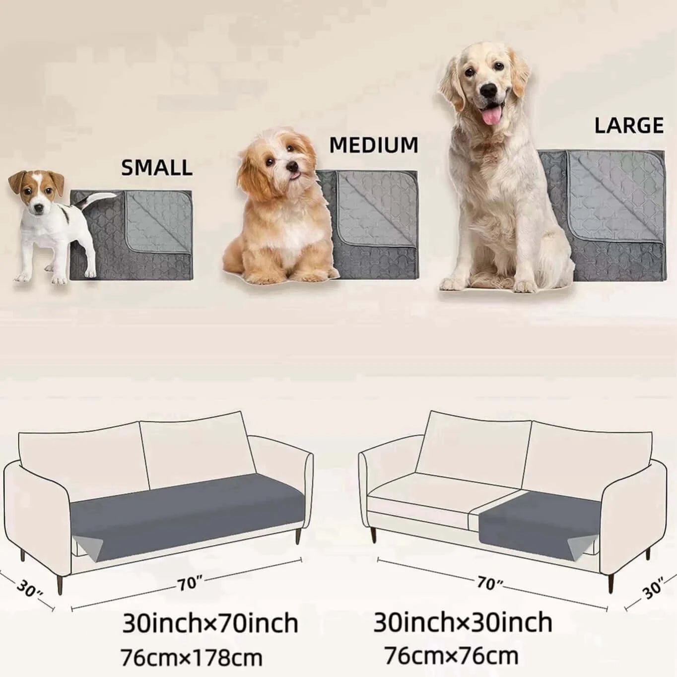 Pet Blanket 100% Waterproof