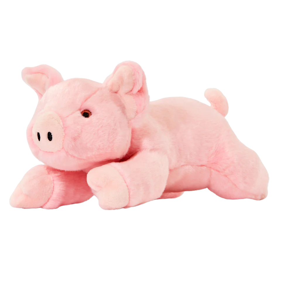 Fluff and Tuff Dog Toy-Petey Pig : MED